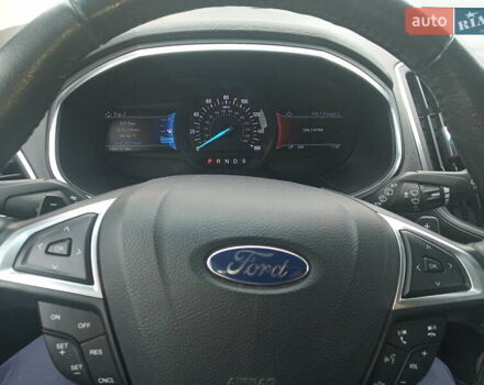 Серый Форд Эдж, объемом двигателя 2 л и пробегом 151 тыс. км за 17200 $, фото 11 на Automoto.ua