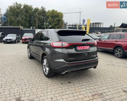Сірий Форд Едж, об'ємом двигуна 2 л та пробігом 170 тис. км за 14500 $, фото 3 на Automoto.ua