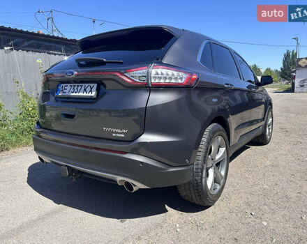 Серый Форд Эдж, объемом двигателя 2 л и пробегом 125 тыс. км за 18000 $, фото 2 на Automoto.ua