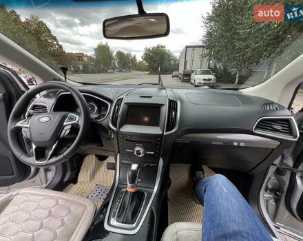 Сірий Форд Едж, об'ємом двигуна 2 л та пробігом 146 тис. км за 15799 $, фото 33 на Automoto.ua