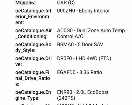 Сірий Форд Едж, об'ємом двигуна 2 л та пробігом 199 тис. км за 15000 $, фото 7 на Automoto.ua