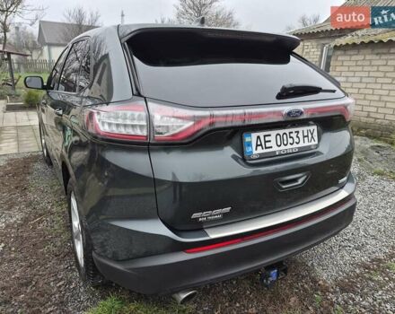 Серый Форд Эдж, объемом двигателя 2 л и пробегом 99 тыс. км за 15700 $, фото 7 на Automoto.ua