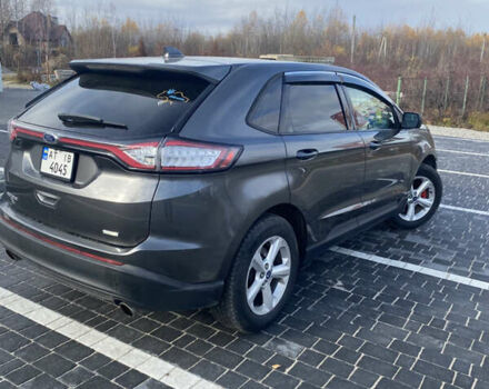Сірий Форд Едж, об'ємом двигуна 2 л та пробігом 161 тис. км за 12600 $, фото 2 на Automoto.ua