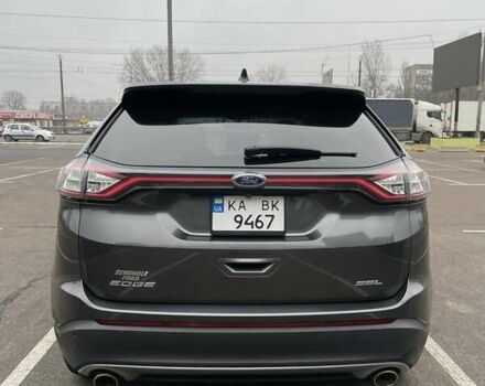 Серый Форд Эдж, объемом двигателя 3.5 л и пробегом 268 тыс. км за 13800 $, фото 8 на Automoto.ua