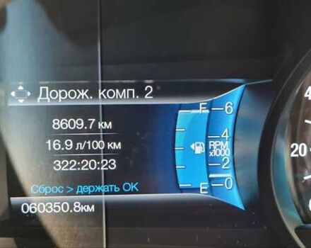 Серый Форд Эдж, объемом двигателя 3.5 л и пробегом 70 тыс. км за 19000 $, фото 8 на Automoto.ua