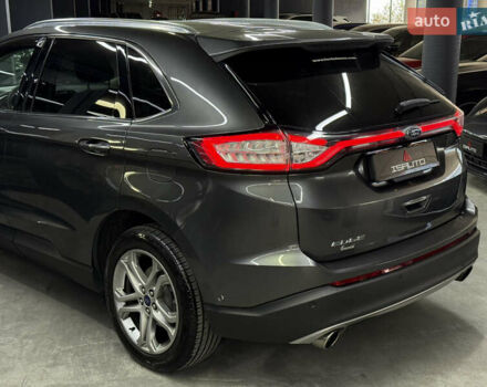 Серый Форд Эдж, объемом двигателя 2 л и пробегом 98 тыс. км за 20900 $, фото 11 на Automoto.ua