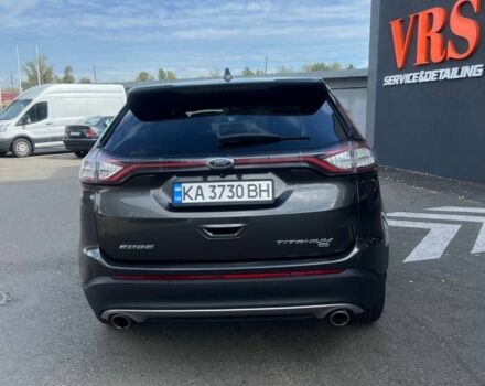 Серый Форд Эдж, объемом двигателя 3.5 л и пробегом 195 тыс. км за 14600 $, фото 5 на Automoto.ua