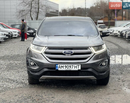 Сірий Форд Едж, об'ємом двигуна 2 л та пробігом 240 тис. км за 21000 $, фото 2 на Automoto.ua