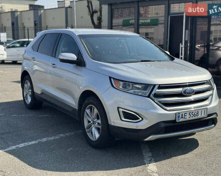 Серый Форд Эдж, объемом двигателя 2 л и пробегом 109 тыс. км за 15900 $, фото 1 на Automoto.ua