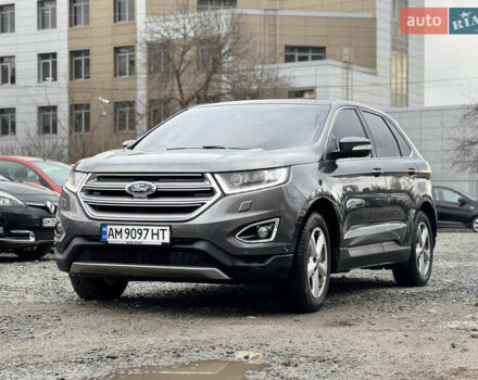 Сірий Форд Едж, об'ємом двигуна 2 л та пробігом 240 тис. км за 21000 $, фото 1 на Automoto.ua