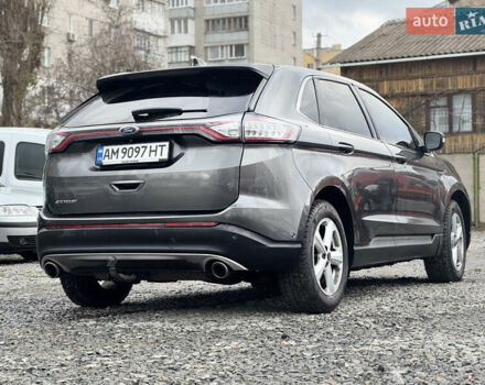 Сірий Форд Едж, об'ємом двигуна 2 л та пробігом 240 тис. км за 21000 $, фото 7 на Automoto.ua