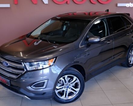 Серый Форд Эдж, объемом двигателя 2 л и пробегом 131 тыс. км за 16900 $, фото 1 на Automoto.ua