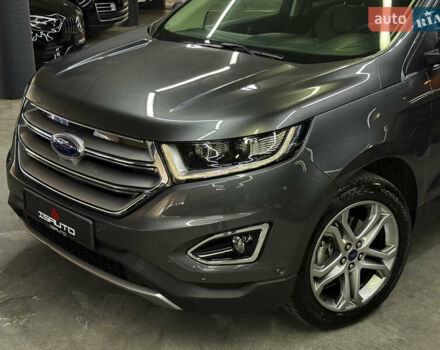 Серый Форд Эдж, объемом двигателя 2 л и пробегом 98 тыс. км за 20900 $, фото 7 на Automoto.ua