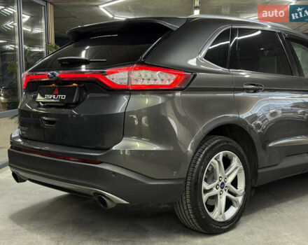 Серый Форд Эдж, объемом двигателя 2 л и пробегом 98 тыс. км за 20900 $, фото 16 на Automoto.ua