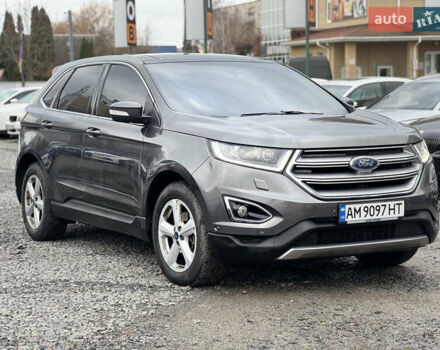 Сірий Форд Едж, об'ємом двигуна 2 л та пробігом 240 тис. км за 21000 $, фото 3 на Automoto.ua