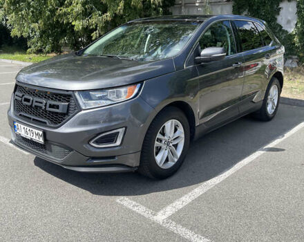 Серый Форд Эдж, объемом двигателя 2 л и пробегом 160 тыс. км за 19400 $, фото 2 на Automoto.ua