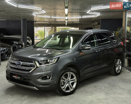 Серый Форд Эдж, объемом двигателя 2 л и пробегом 98 тыс. км за 20900 $, фото 5 на Automoto.ua