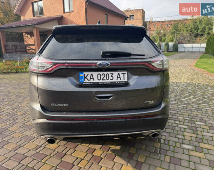 Сірий Форд Едж, об'ємом двигуна 3.5 л та пробігом 206 тис. км за 16200 $, фото 9 на Automoto.ua