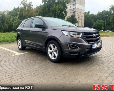 Серый Форд Эдж, объемом двигателя 2 л и пробегом 155 тыс. км за 16300 $, фото 1 на Automoto.ua
