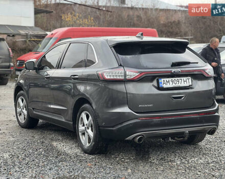 Сірий Форд Едж, об'ємом двигуна 2 л та пробігом 240 тис. км за 21000 $, фото 10 на Automoto.ua