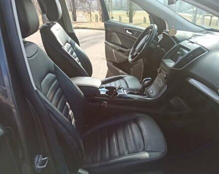 Серый Форд Эдж, объемом двигателя 2 л и пробегом 140 тыс. км за 19500 $, фото 15 на Automoto.ua