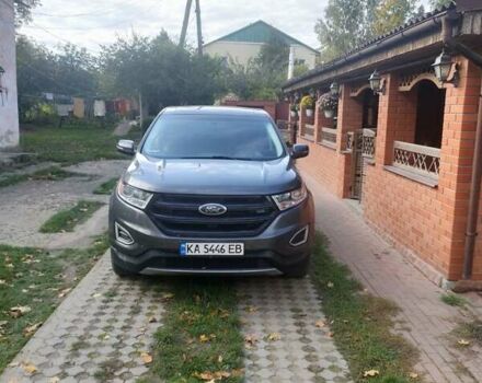 Форд Эдж 2016 в Беляевке на Automoto.ua Серый Форд Эдж, объемом двигателя 3.5 л и пробегом 195 тыс. км за 17400 $, фото 3 на Automoto.ua