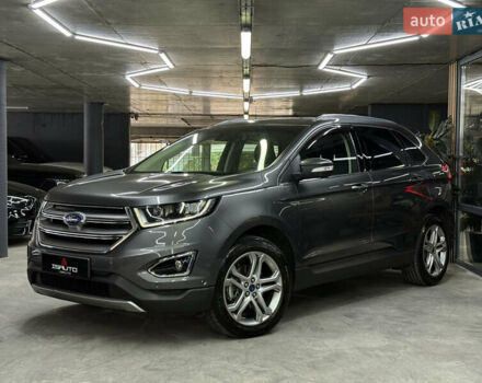 Серый Форд Эдж, объемом двигателя 2 л и пробегом 98 тыс. км за 20900 $, фото 6 на Automoto.ua