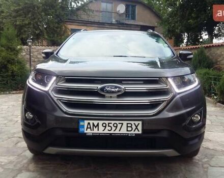 Форд Эдж 2016 в Олевске на Automoto.ua Серый Форд Эдж, объемом двигателя 2 л и пробегом 65 тыс. км за 26000 $, фото 4 на Automoto.ua