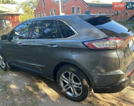 Серый Форд Эдж, объемом двигателя 2 л и пробегом 137 тыс. км за 15000 $, фото 4 на Automoto.ua