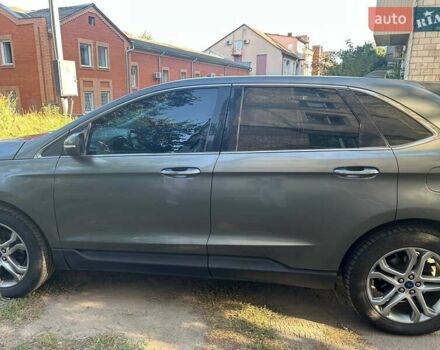 Серый Форд Эдж, объемом двигателя 2 л и пробегом 137 тыс. км за 15000 $, фото 5 на Automoto.ua