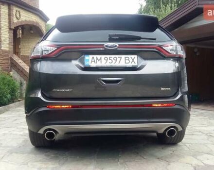 Форд Эдж 2016 в Олевске на Automoto.ua Серый Форд Эдж, объемом двигателя 2 л и пробегом 65 тыс. км за 26000 $, фото 5 на Automoto.ua