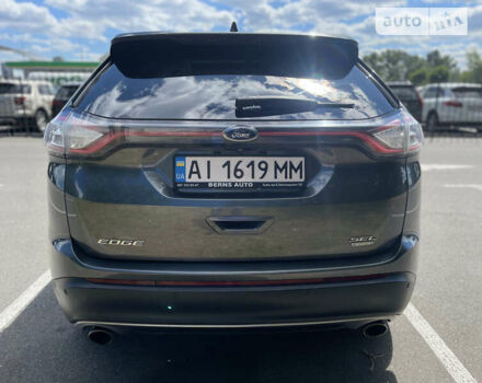 Серый Форд Эдж, объемом двигателя 2 л и пробегом 160 тыс. км за 19400 $, фото 4 на Automoto.ua