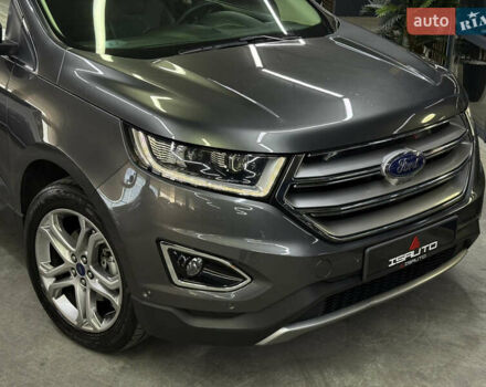 Серый Форд Эдж, объемом двигателя 2 л и пробегом 98 тыс. км за 20900 $, фото 2 на Automoto.ua