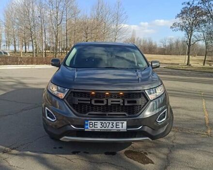 Серый Форд Эдж, объемом двигателя 2 л и пробегом 140 тыс. км за 19500 $, фото 24 на Automoto.ua