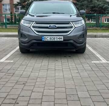 Сірий Форд Едж, об'ємом двигуна 2 л та пробігом 148 тис. км за 15800 $, фото 4 на Automoto.ua