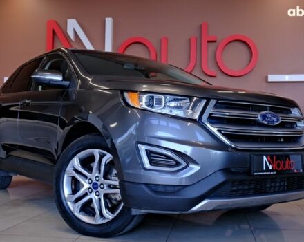 Серый Форд Эдж, объемом двигателя 2 л и пробегом 131 тыс. км за 16900 $, фото 3 на Automoto.ua