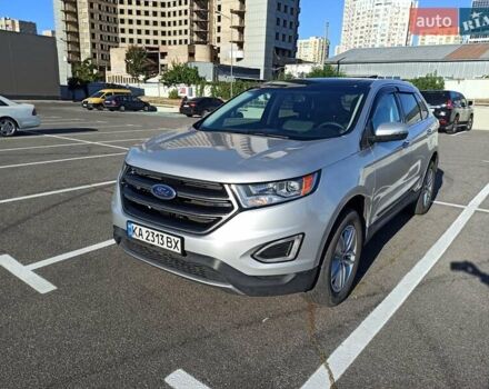 Сірий Форд Едж, об'ємом двигуна 2 л та пробігом 154 тис. км за 16400 $, фото 5 на Automoto.ua