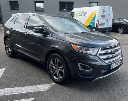 Форд Едж 2016 у Києві на Automoto.ua Сірий Форд Едж, об'ємом двигуна 3.5 л та пробігом 195 тис. км за 14600 $, фото 2 на Automoto.ua
