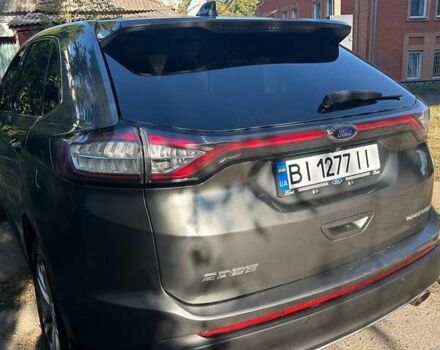 Серый Форд Эдж, объемом двигателя 2 л и пробегом 137 тыс. км за 15000 $, фото 1 на Automoto.ua