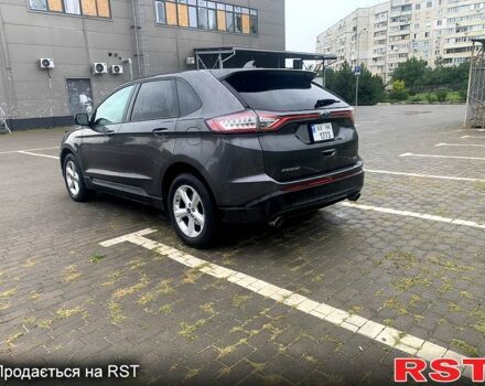 Серый Форд Эдж, объемом двигателя 2 л и пробегом 155 тыс. км за 16300 $, фото 4 на Automoto.ua