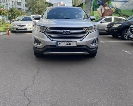 Серый Форд Эдж, объемом двигателя 2 л и пробегом 109 тыс. км за 15999 $, фото 3 на Automoto.ua