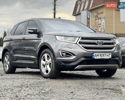 Сірий Форд Едж, об'ємом двигуна 2 л та пробігом 240 тис. км за 21000 $, фото 4 на Automoto.ua