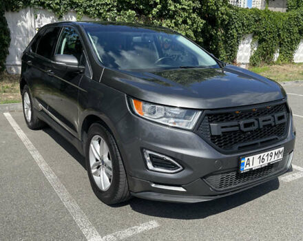 Серый Форд Эдж, объемом двигателя 2 л и пробегом 160 тыс. км за 19400 $, фото 6 на Automoto.ua