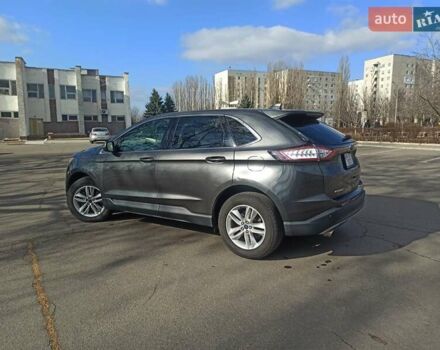 Серый Форд Эдж, объемом двигателя 2 л и пробегом 140 тыс. км за 19500 $, фото 7 на Automoto.ua