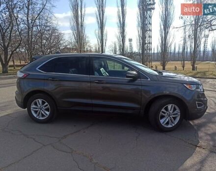 Серый Форд Эдж, объемом двигателя 2 л и пробегом 140 тыс. км за 19500 $, фото 1 на Automoto.ua