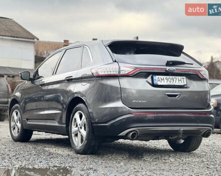 Сірий Форд Едж, об'ємом двигуна 2 л та пробігом 240 тис. км за 21000 $, фото 9 на Automoto.ua