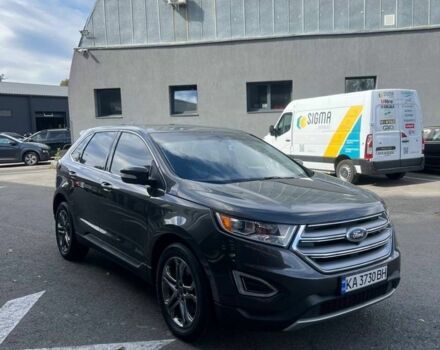 Серый Форд Эдж, объемом двигателя 3.5 л и пробегом 195 тыс. км за 14600 $, фото 16 на Automoto.ua