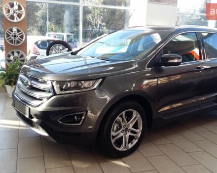 Серый Форд Эдж, объемом двигателя 2 л и пробегом 65 тыс. км за 26000 $, фото 1 на Automoto.ua