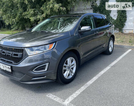 Серый Форд Эдж, объемом двигателя 2 л и пробегом 160 тыс. км за 19400 $, фото 5 на Automoto.ua