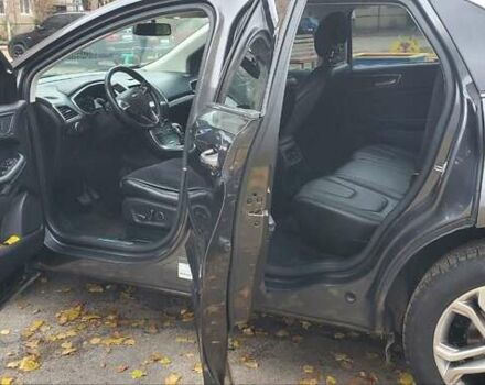 Серый Форд Эдж, объемом двигателя 2 л и пробегом 139 тыс. км за 19000 $, фото 5 на Automoto.ua